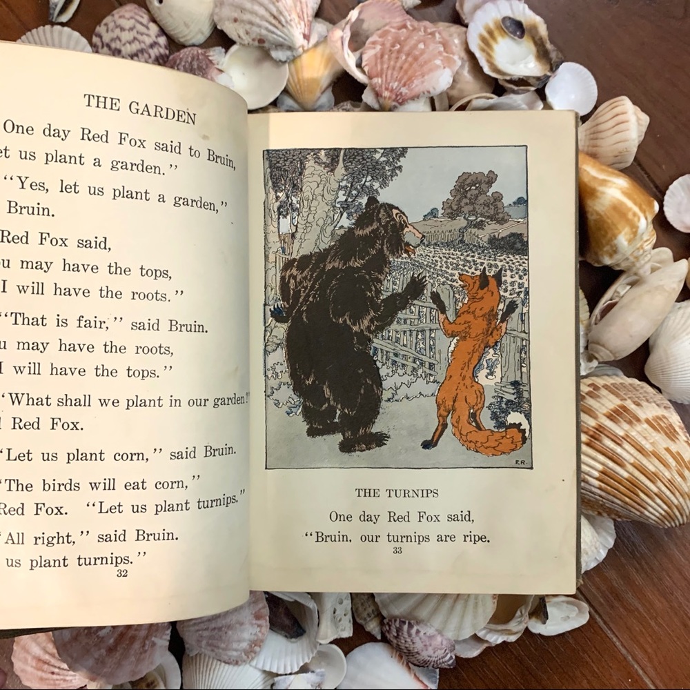 1918 Vintage Green Hardcover Children’s Book - Picture 9 of 15